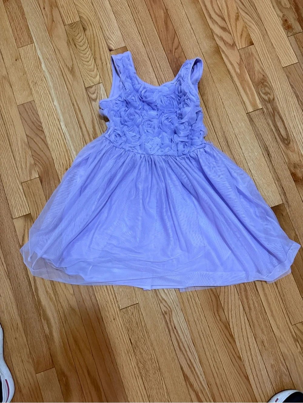 The Children's Place Lilac Rosette Tulle Party Dress